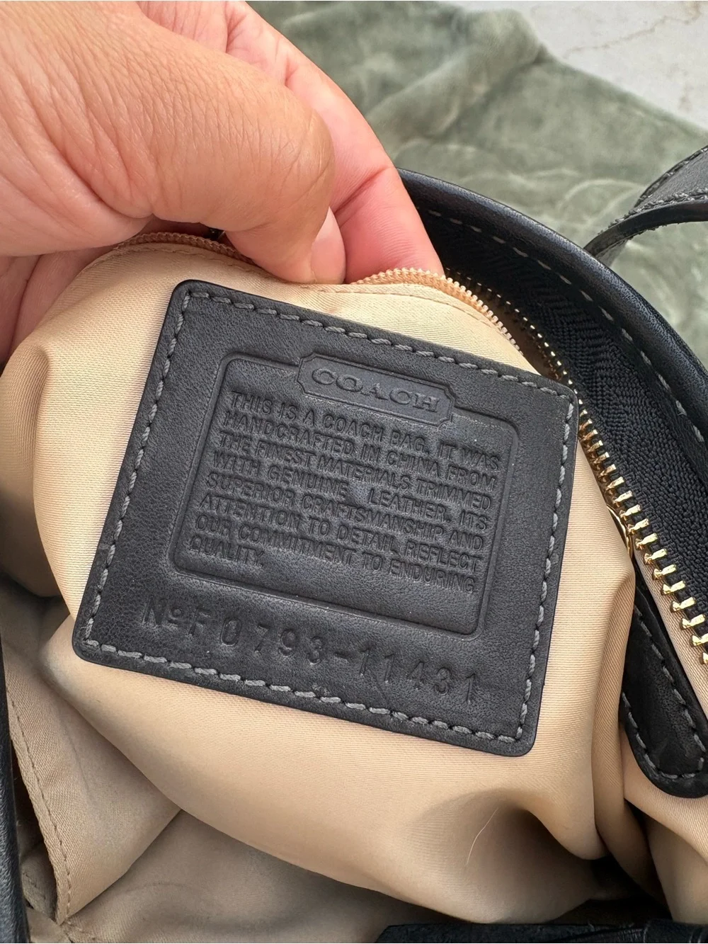 Coach bag
